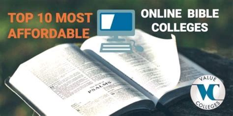 affordable high rated bible colleges